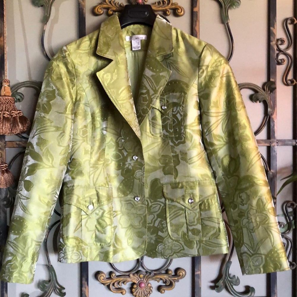 Gorgeous iridescent WDNY jacket
